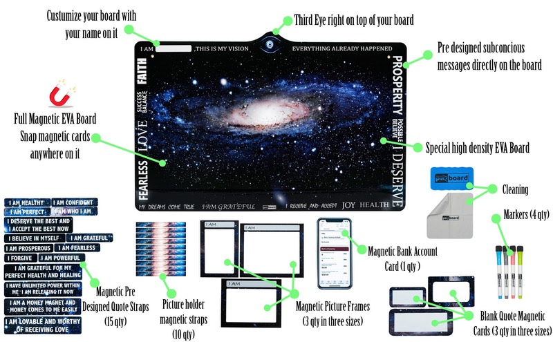 Magnetic Vision Board Kit