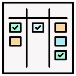 Kanban Board Full Magnetic