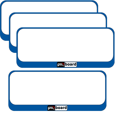 Kanban Blank Column Headline Magnetic Cards