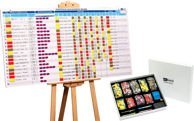 Portfolio Project Program Management Board Set Content