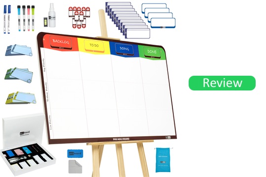 Kanban Whiteboard Full Magnetic Kit