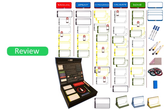 Scrum Whiteboard Magnetic Kit