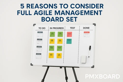 5 Reasons to Consider the PMXBOARD Full Agile Management Board Set