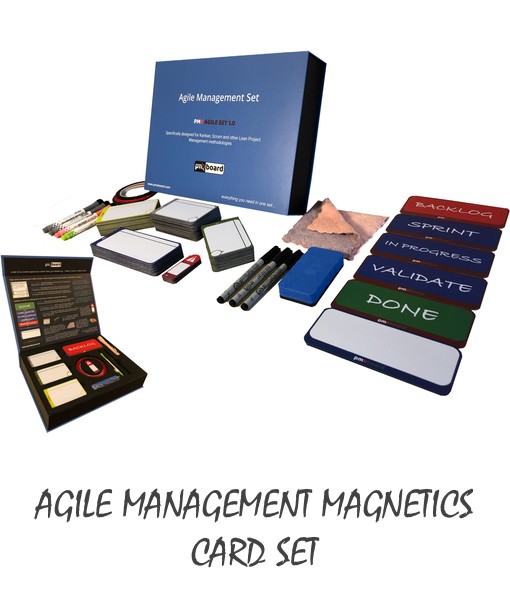 Agile Management Cards Set for Kanban