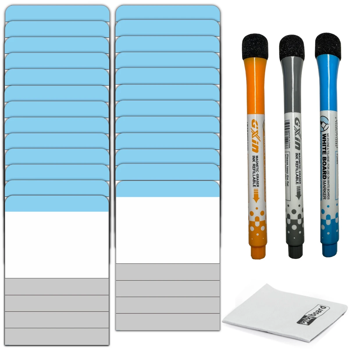 Value Stream Magnetic Cards – Type 2 (25 Pack) | Data-Driven Process Mapping Cards