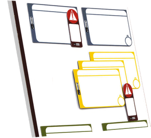 Kanban Magnetic Card